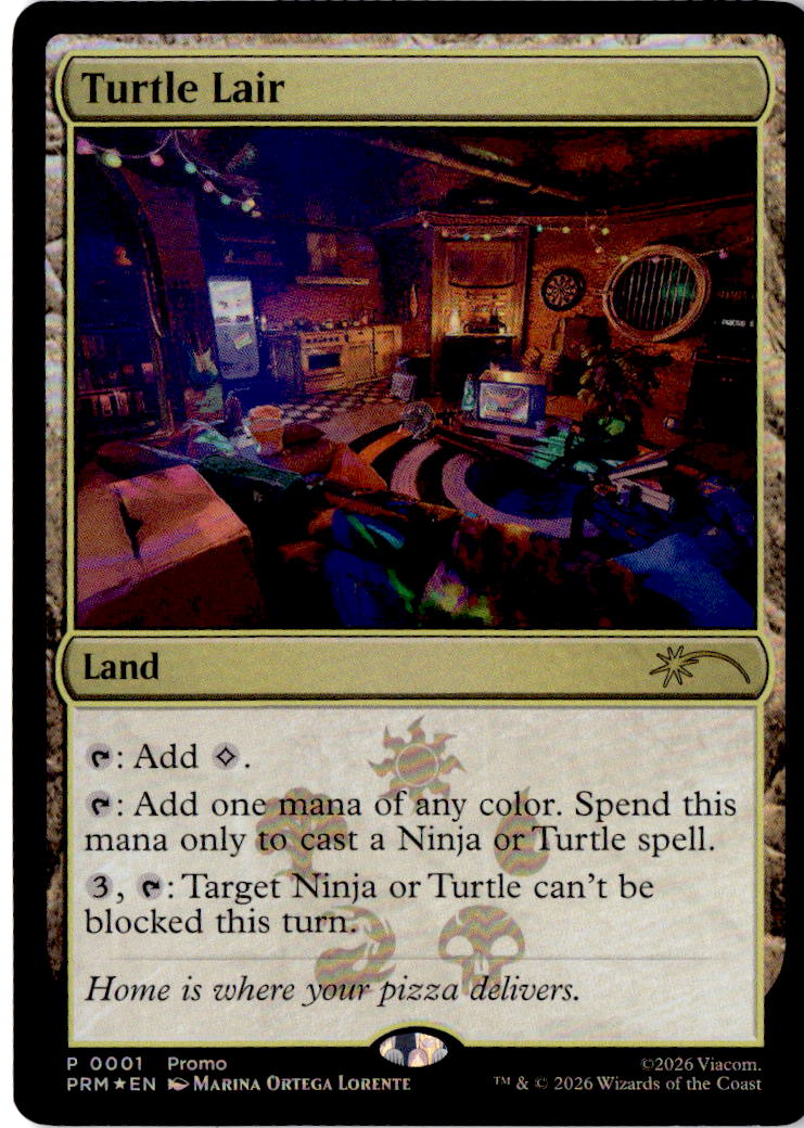 Unique and Miscellaneous Promos #1 Turtle Lair (Costco Bundle)