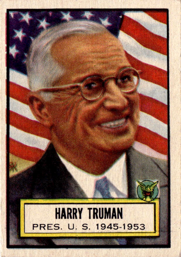 1952 Topps Look 'n See (R714-16) #5 Harry Truman