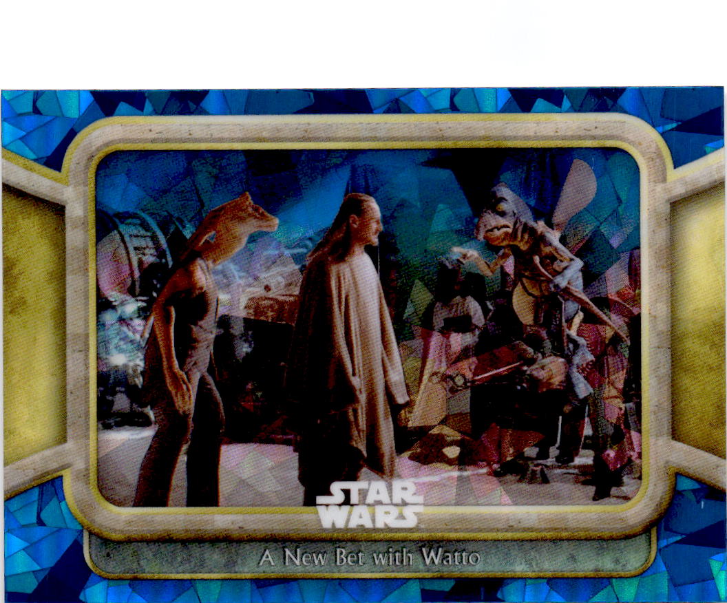 2024 Topps Chrome Sapphire Star Wars: The Phantom Menace A New Bet with Watto