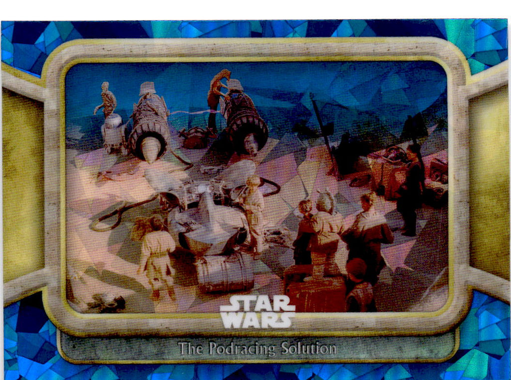 2024 Topps Chrome Sapphire Star Wars: The Phantom Menace The Podracing Solution