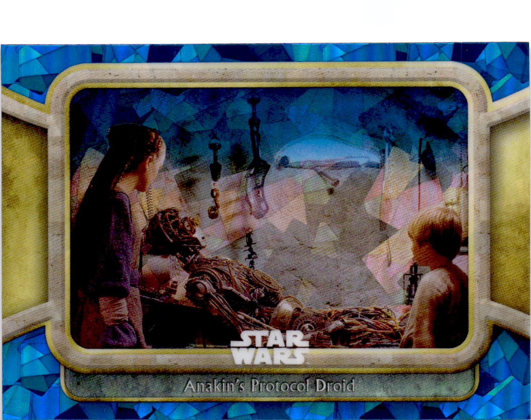 2024 Topps Chrome Sapphire Star Wars: The Phantom Menace Anakin's Protocol Droid