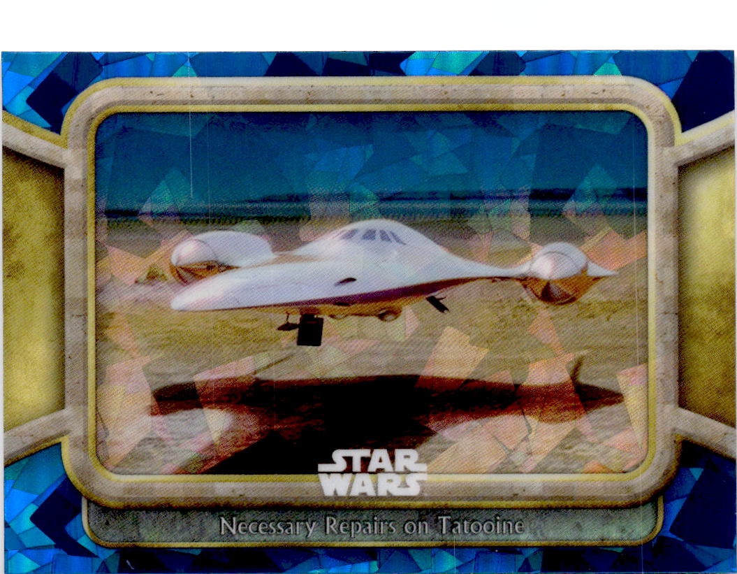 2024 Topps Chrome Sapphire Star Wars: The Phantom Menace Necessary Repairs