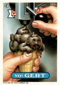 1988 Topps Garbage Pail Kids Series 15 #588a Yo! Gert