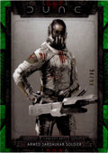 2024 Topps Chrome Dune #AOD-16 Sardaukar Atriedes Green Prism /99