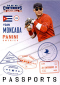 2015 Panini Contenders #1 Yoan Moncada Passports