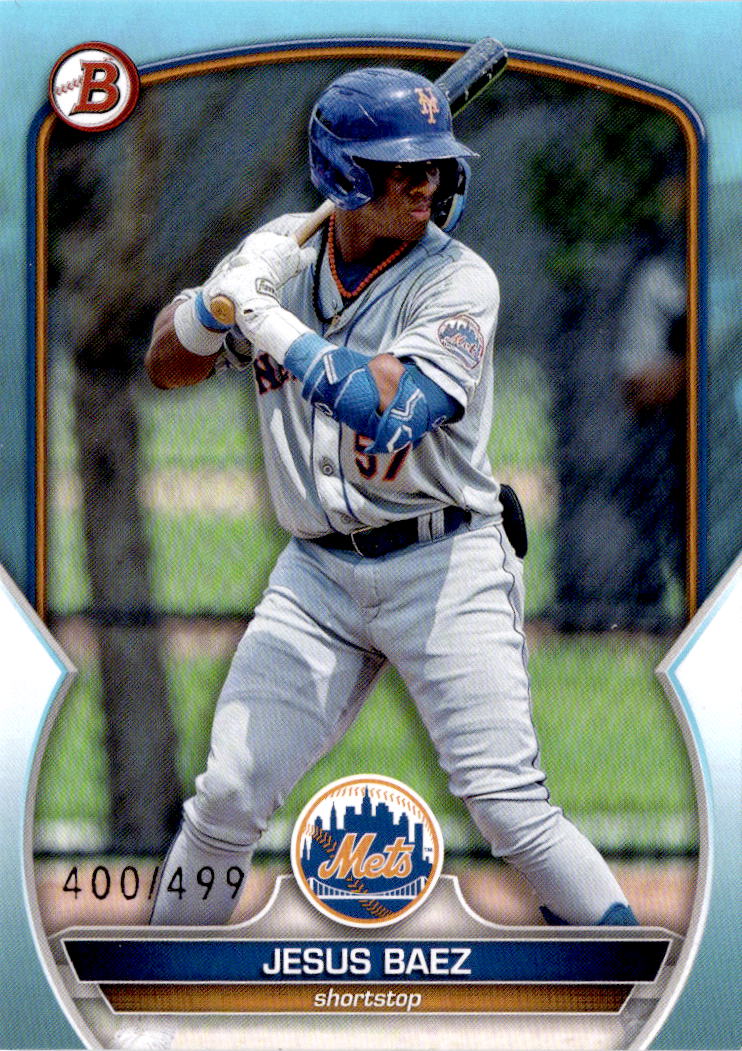 2023 Bowman Draft #BD-108 Jesus Baez Sky Blue #/499