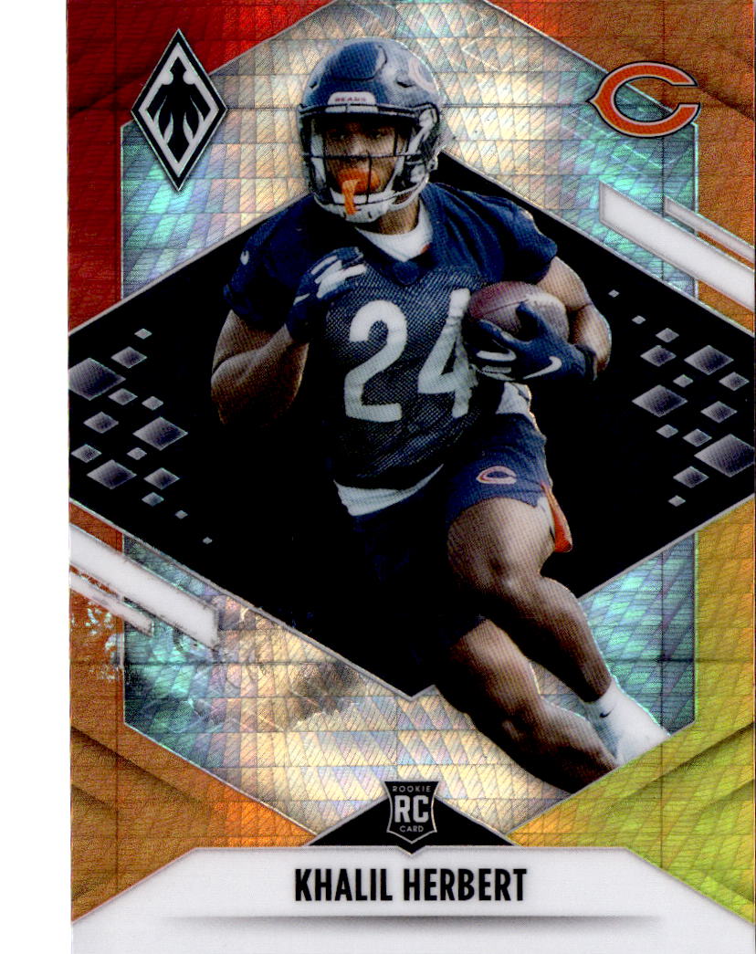 2021 Panini Phoenix #189 Khalil Herbert Fire Burst