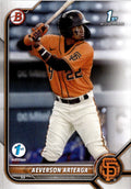 2022 Bowman 1st Edition #BPPF-82 Aeverson Arteaga