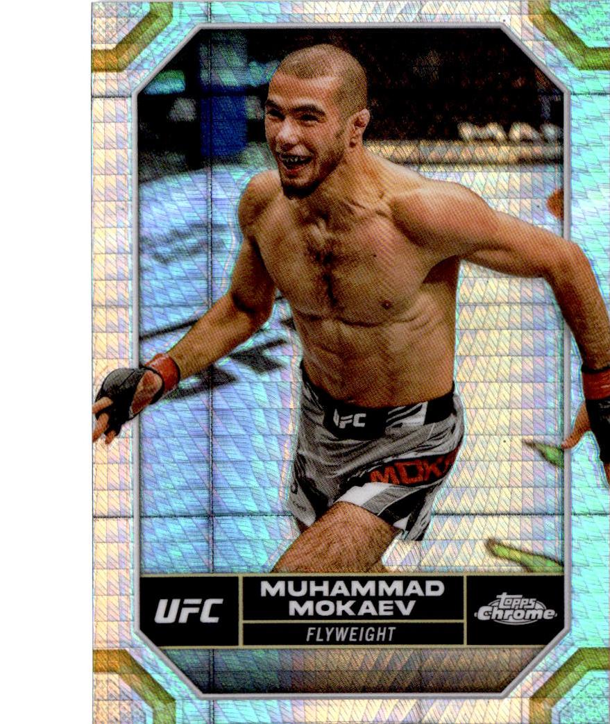2024 Topps Chrome UFC #144 Muhammad Mokaev Prism
