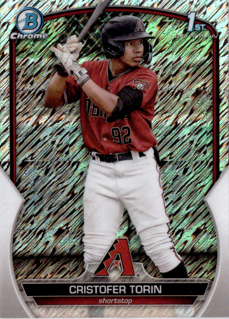 2023 Bowman Chrome #BCP-204 Cristofer Torin Prospects Shimmer Refractor