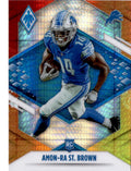 2021 Panini Phoenix #131 Amon-Ra St. Brown Fire Burst