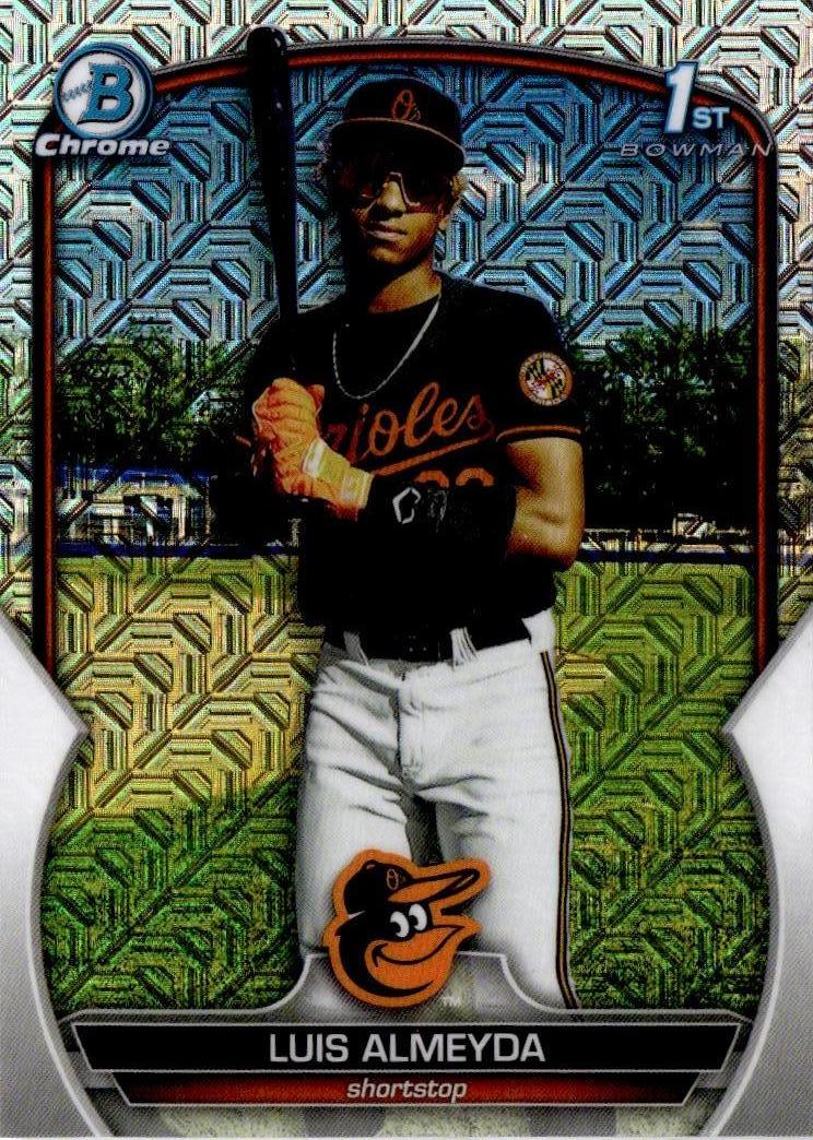 2023 Bowman Chrome #BCP-194 Luis Almeyda Prospects Mojo Refractor