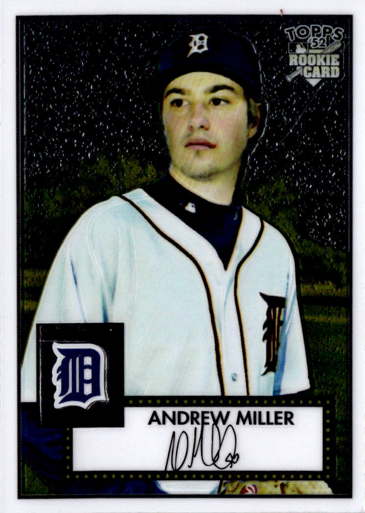 2007 Topps Rookie 1952 Edition #TCRC23 Andrew Miller Chrome #/1952