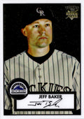 2007 Topps Rookie 1952 Edition #TCRC19 Jeff Baker Chrome #/1952