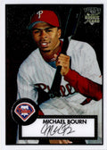 2007 Topps Rookie 1952 Edition #25 Michael Bourn Black Back