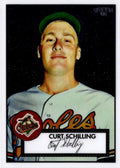 2007 Topps Rookie 1952 Edition Curt Schilling Debut Flashbacks Chrome #/1952