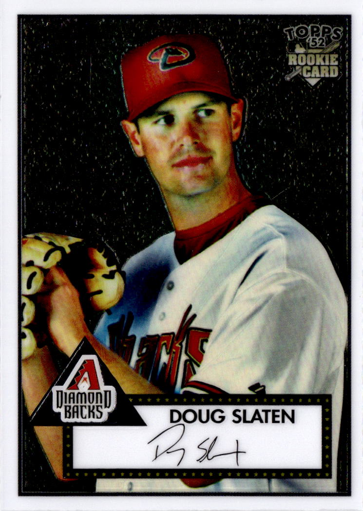2007 Topps Rookie 1952 Edition #TCRC93 Doug Slaten Chrome #/1952
