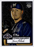 2007 Topps Rookie 1952 Edition #TCRC91 Yovani Gallardo Chrome #/1952