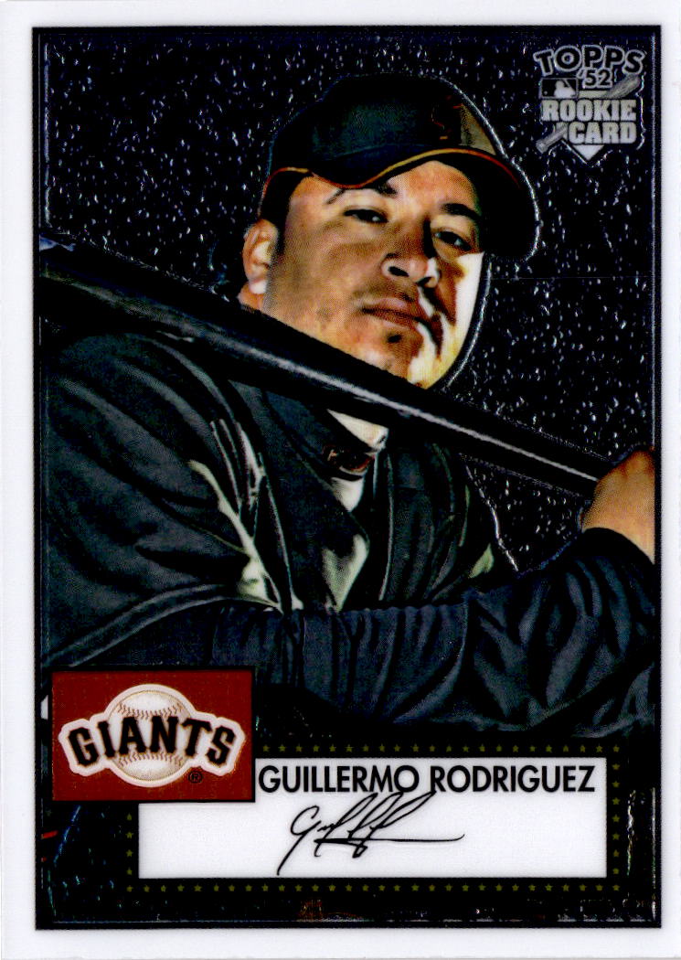 2007 Topps Rookie 1952 Edition #TCRC83 Guillermo Rodriguez Chrome #/1952
