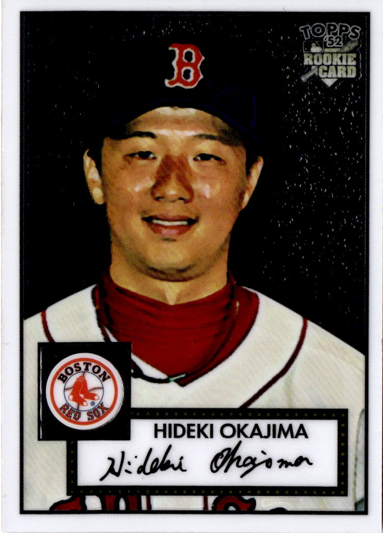 2007 Topps Rookie 1952 Edition #TCRC76 Hideki Okajima Chrome #/1952