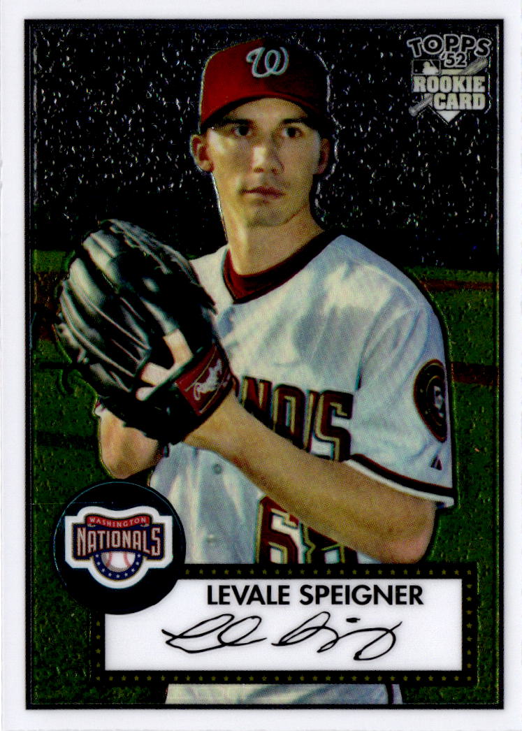 2007 Topps Rookie 1952 Edition #TCRC74 Levale Speigner Chrome #/1952