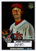 2007 Topps Rookie 1952 Edition #TCRC72 Jailen Peguero Chrome #/1952