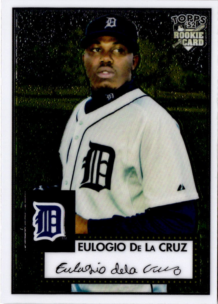 2007 Topps Rookie 1952 Edition #TCRC70 Eulogio De La Cruz Chrome #/1952