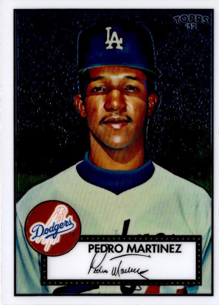2007 Topps Rookie 1952 Edition  Pedro Martinez Debut Flashbacks Chrome #/1952