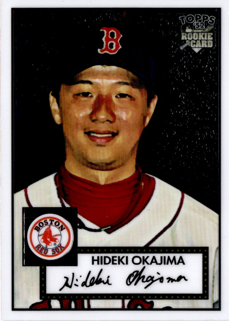 2007 Topps Rookie 1952 Edition #TCRC76 Hideki Okajima Chrome #/1952