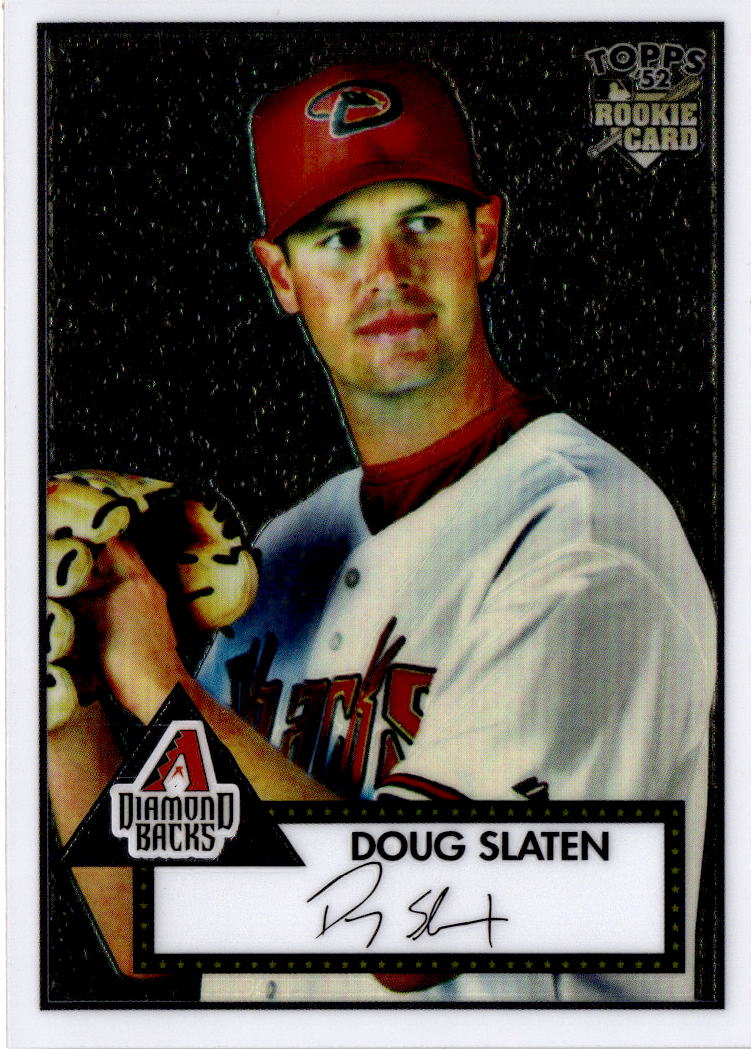 2007 Topps Rookie 1952 Edition #TCRC93 Doug Slaten Chrome #/1952