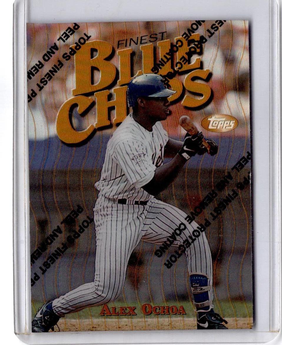 1997 Finest #200 Alex Ochoa Refractors