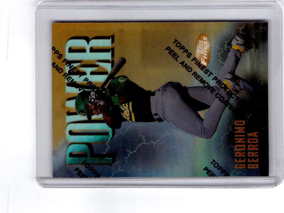 1997 Finest #189 Geronimo Berroa Refractors