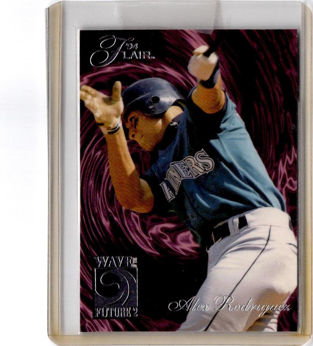 1994 Flair #8 Alex Rodriguez Wave of the Future 2