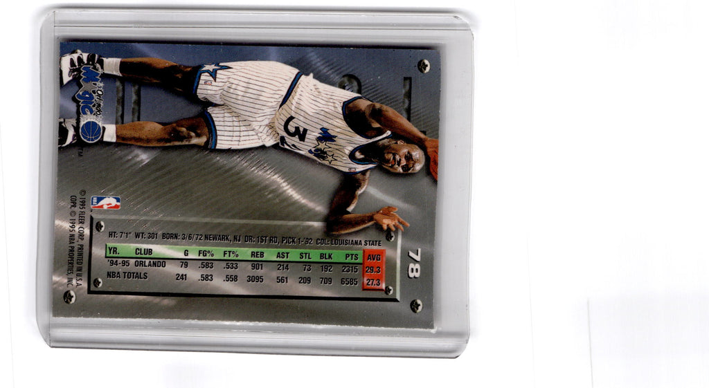 1995-96 Metal #78 Shaquille O'Neal