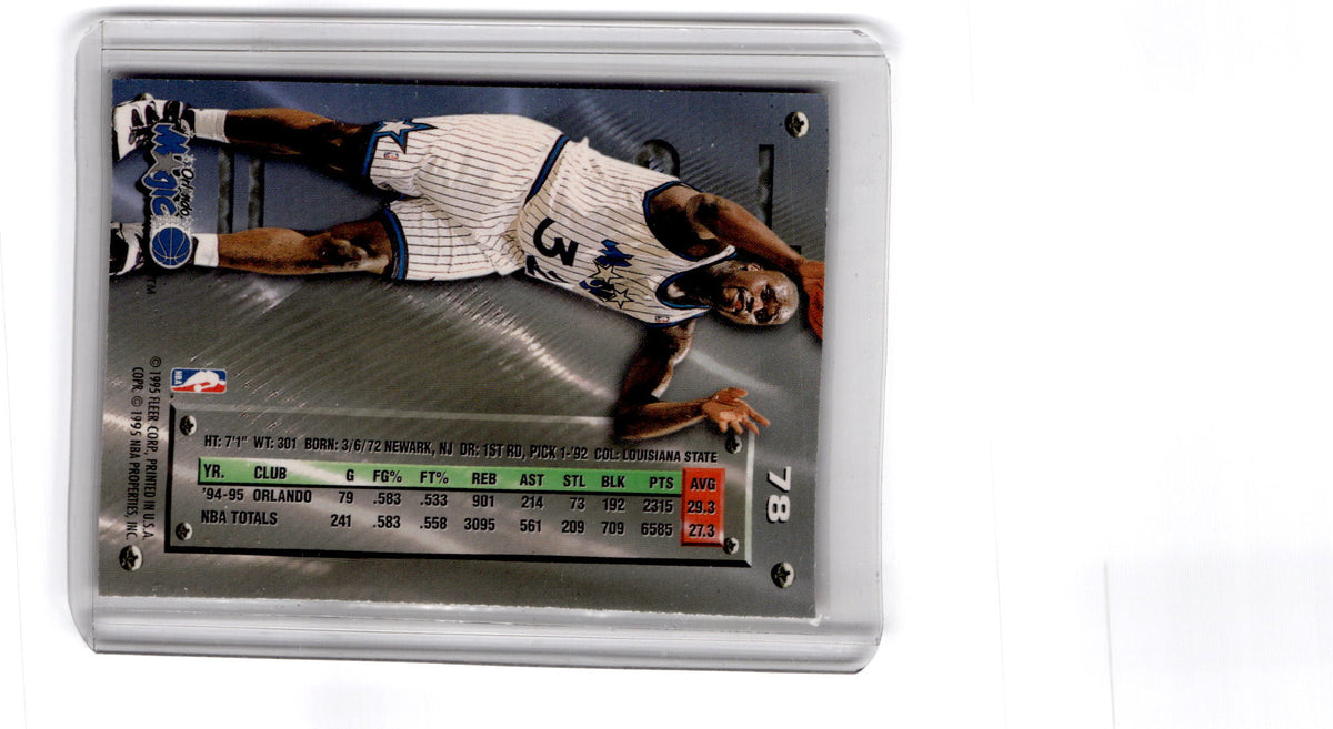 1995-96 Metal #78 Shaquille O'Neal