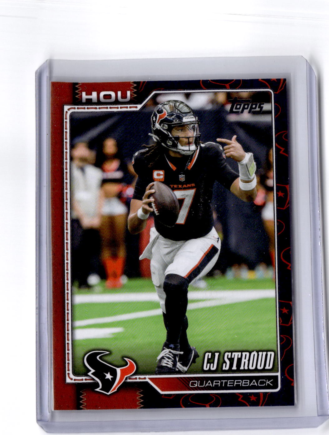 2026 Topps Flagship #80 CJ Stroud Team Color Border Variations