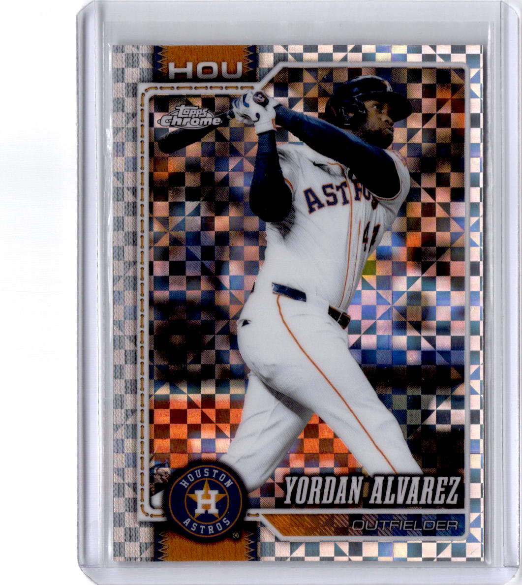 2026 Topps Chrome #3 Yordan Alvarez X-Fractors