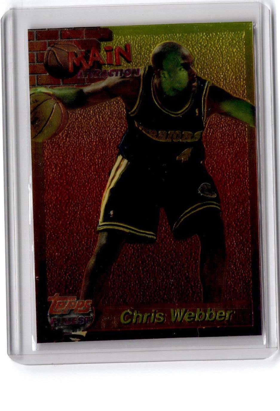 1993-94 Finest #9 Chris Webber Main Attraction