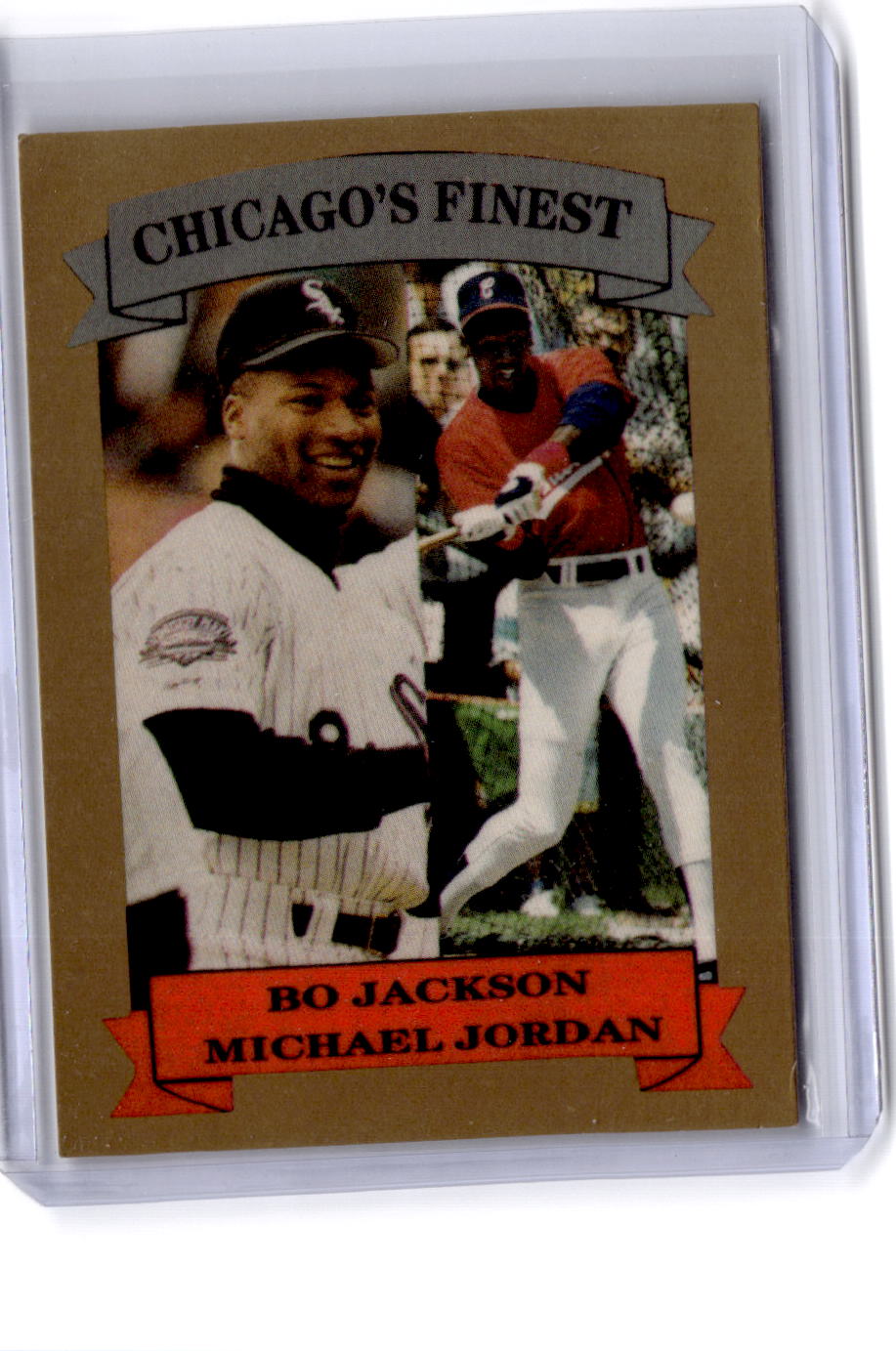 1991 AAMER Sport (unlicensed) #NNO Bo Jackson / Michael Jordan Gold #/10000
