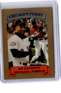 1991 AAMER Sport (unlicensed) #NNO Bo Jackson / Michael Jordan Gold #/10000