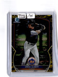 2023 Bowman Draft #BDC-41 Drew Gilbert Chrome Yellow Lunar Crater Refractor #/75