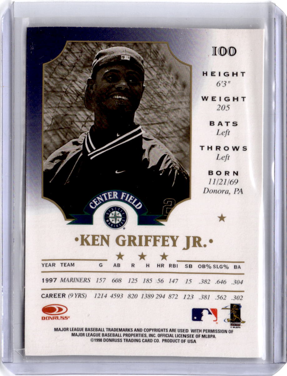 1998 Leaf #100 Ken Griffey Jr.