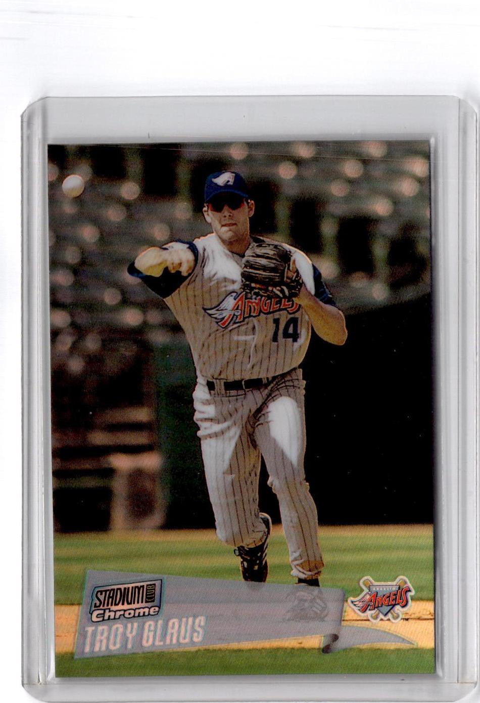 2000 Stadium Club Chrome #78 Troy Glaus Refractors