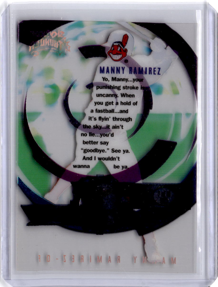 1999 SkyBox Thunder #7 (TC) Manny Ramirez Turbo Charged