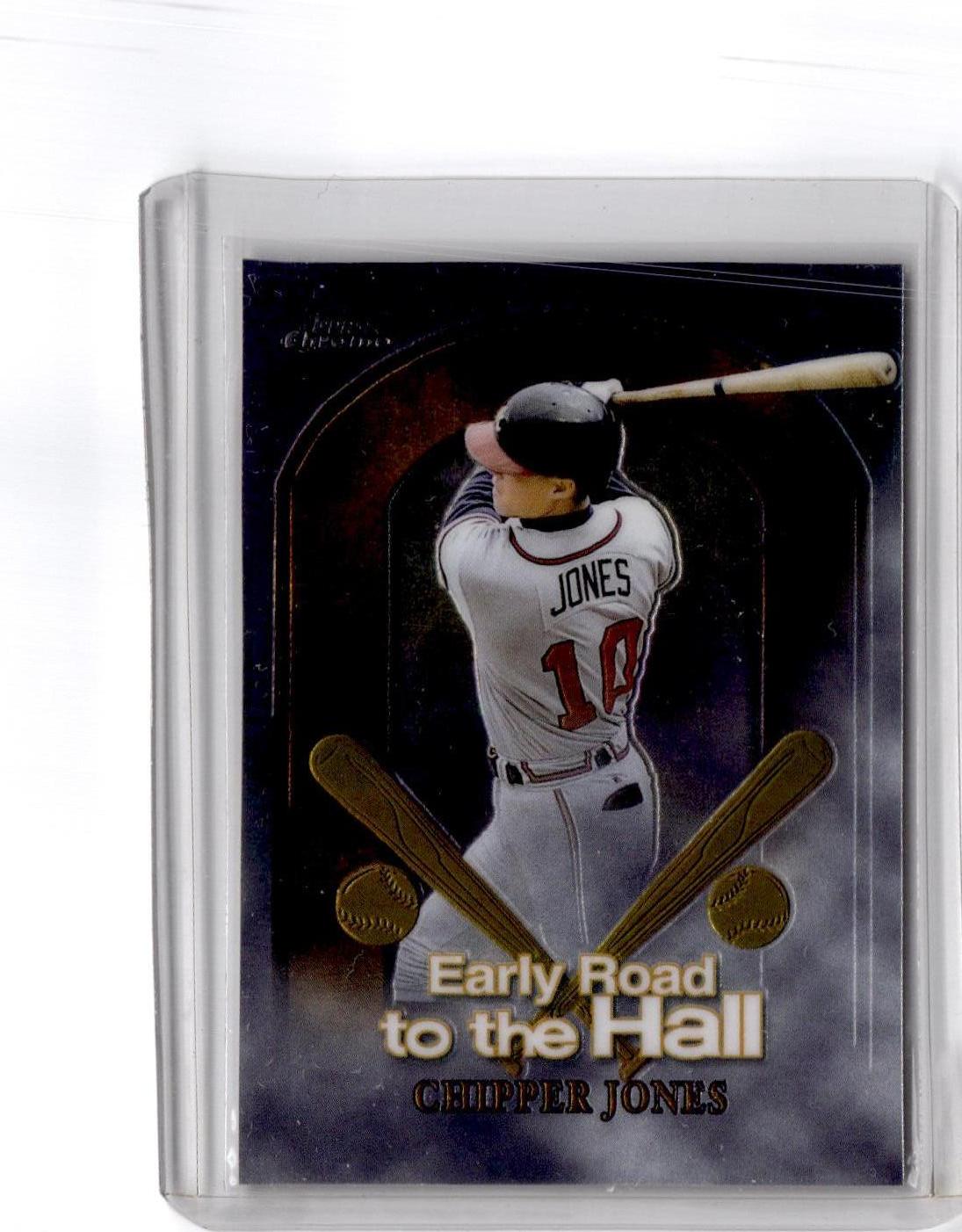 1999 Topps Chrome #ER6 Chipper Jones Early Road to the Hall