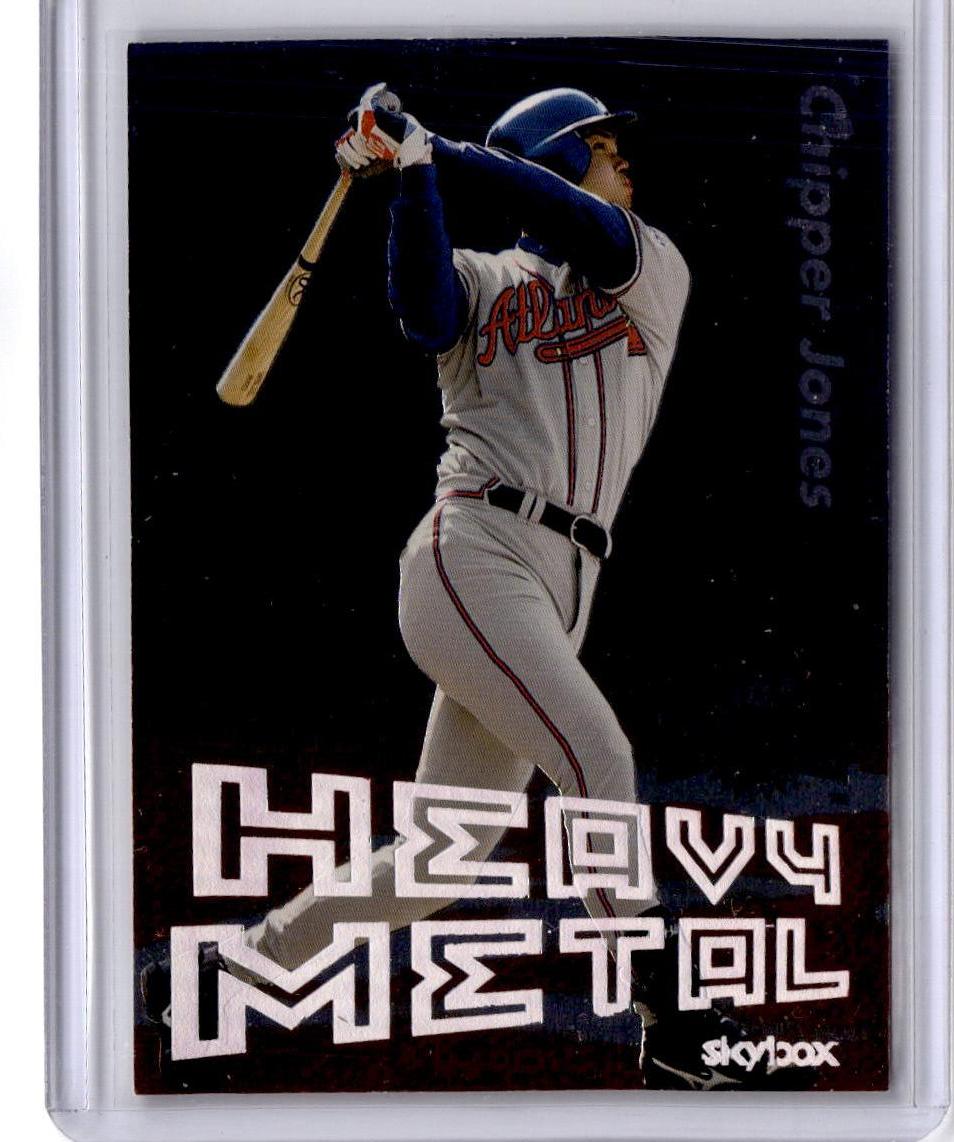 2000 Metal #9 HM Chipper Jones Heavy Metal