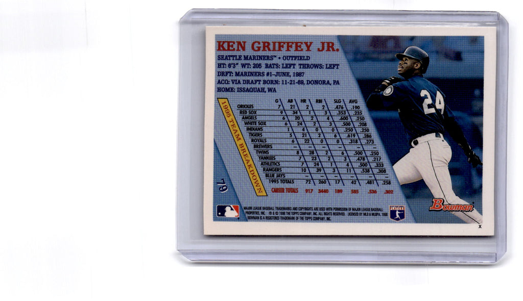 1996 Bowman #79 Ken Griffey Jr.