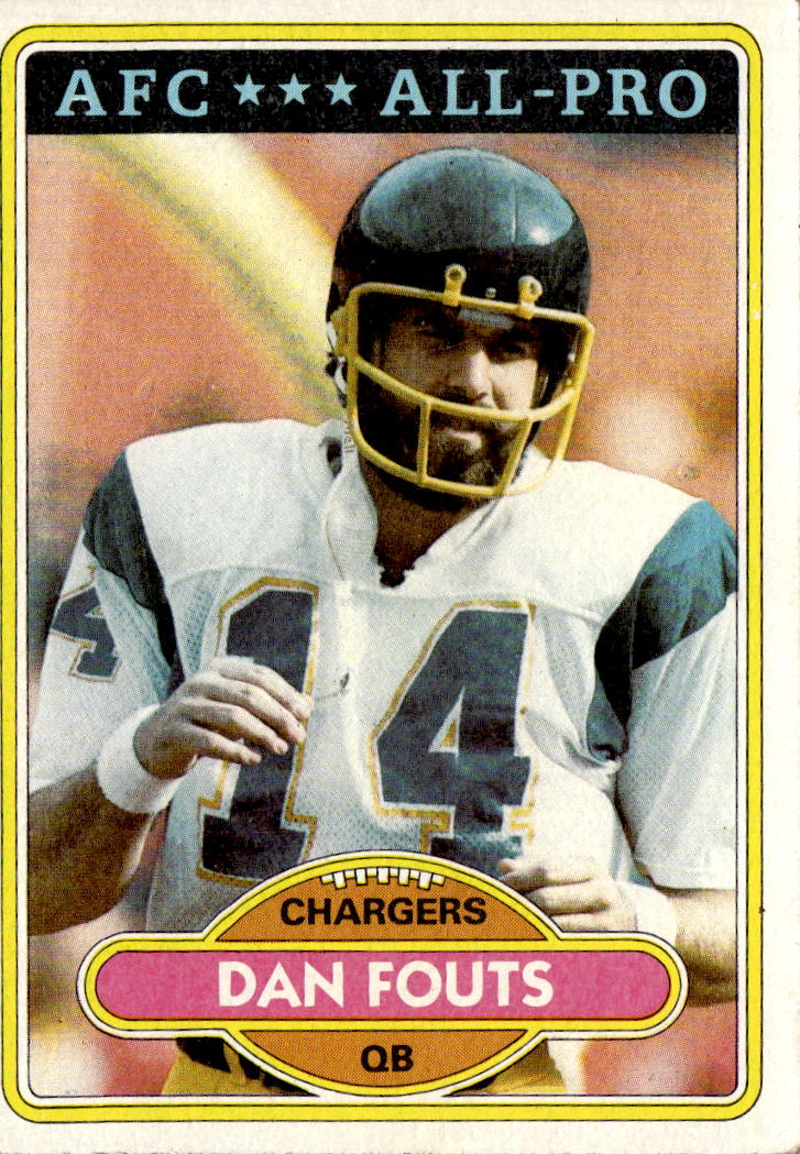 1980 Topps #520 Dan Fouts