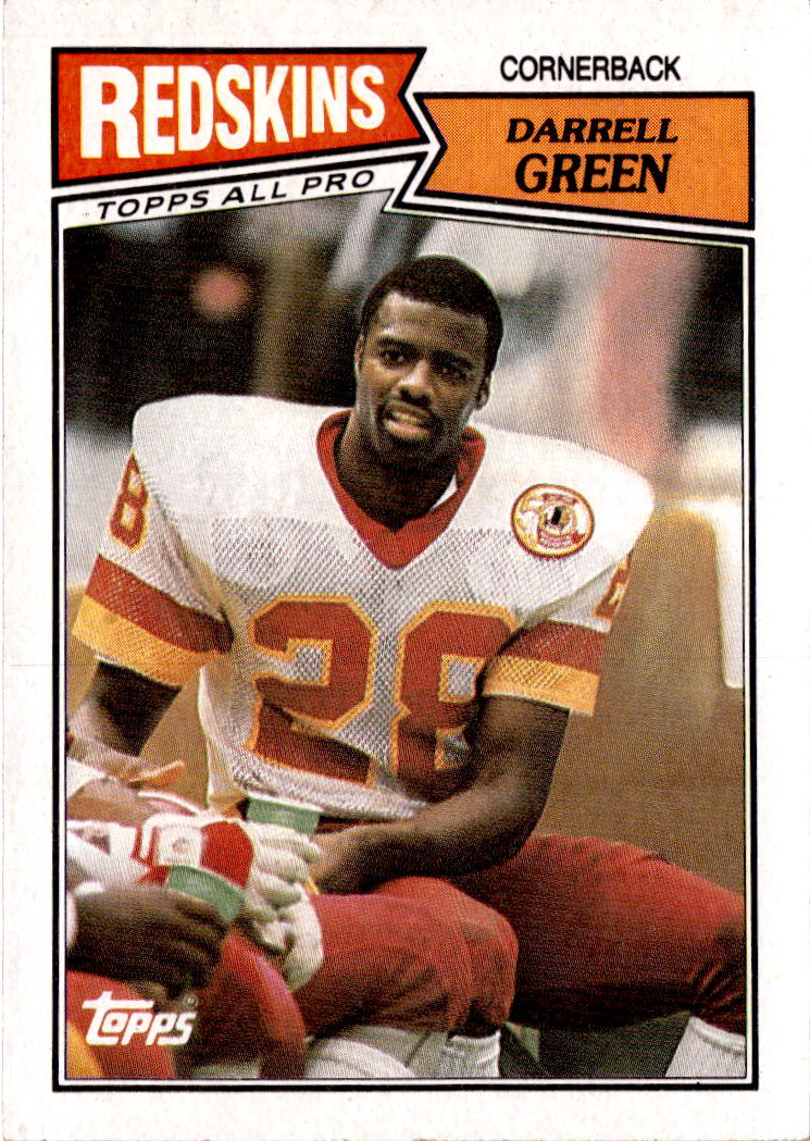 1987 Topps #77b Darrell Green