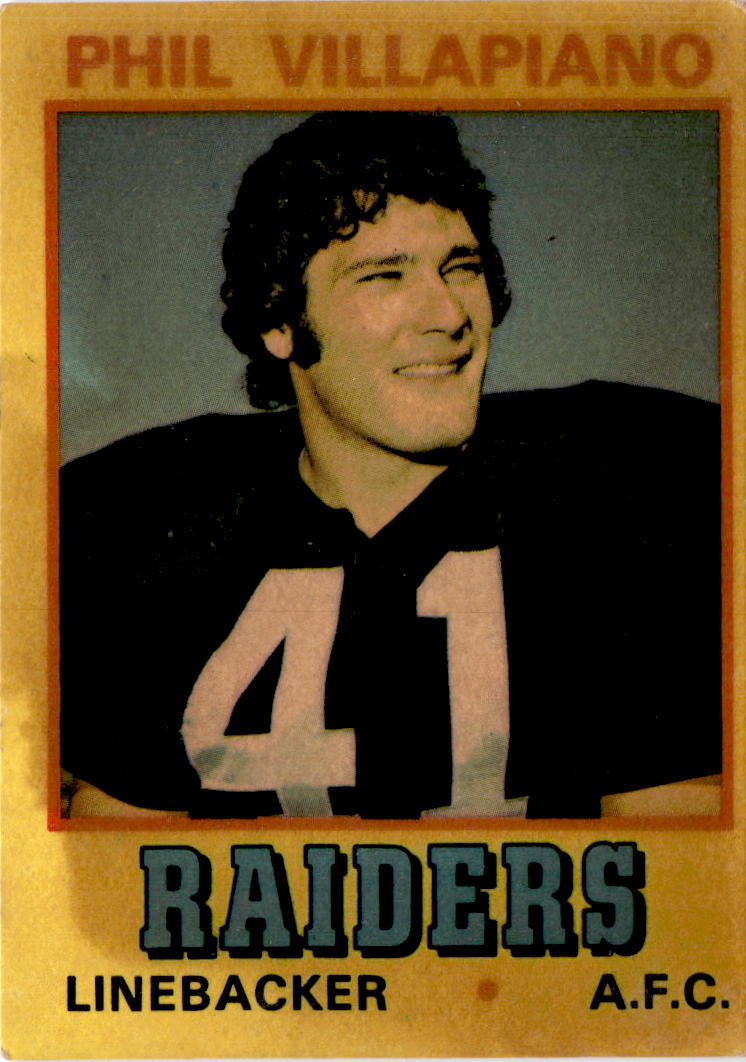 1974 Town Talk Bread #25 Phil Villapiano